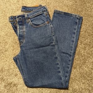 Levi's 501 Original Cropped Jeans